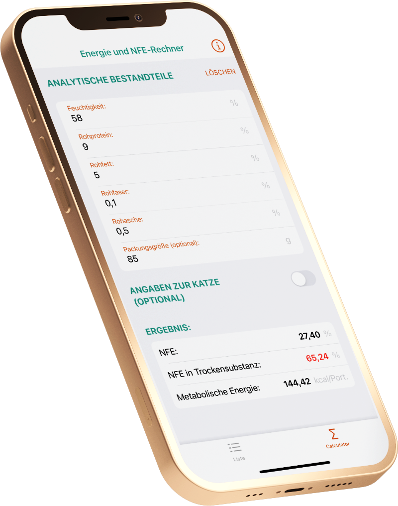 Vorschaubild der CatFood-App